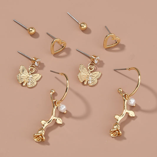 BARBIE GIRL EARRINGS SET